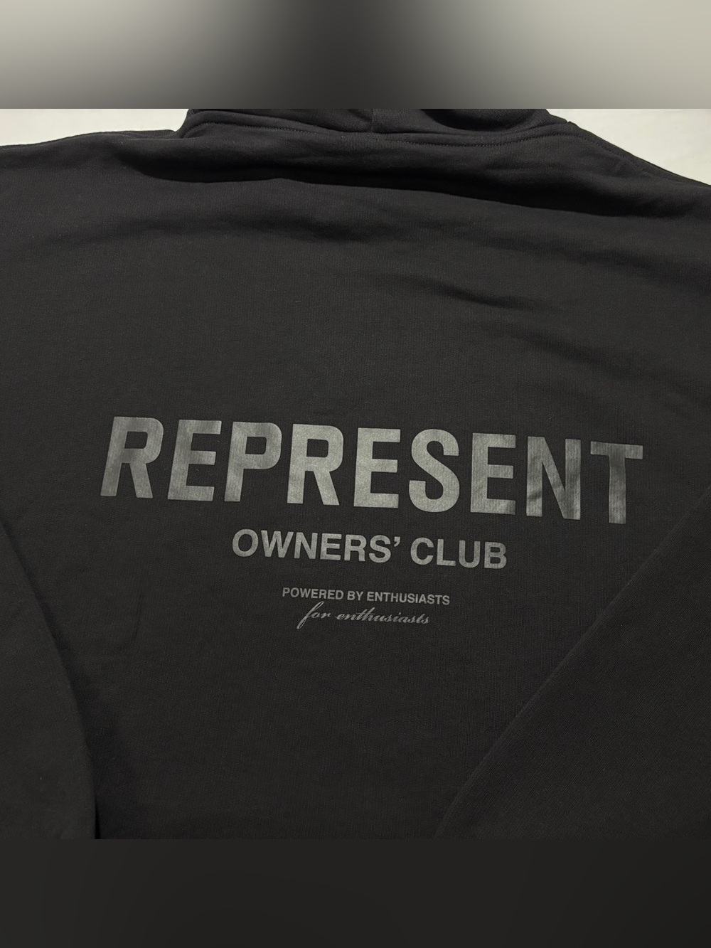 Represent Owners Club Black Hoodie Men’s XL NWT Premium Streetwear
